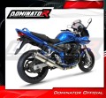 escape silenciador DOMINATOR homologado redondo compatible con la motocicleta GSF 650 S BANDIT 2005  2006 4