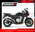 escape silenciador DOMINATOR homologado redondo compatible con la motocicleta GSF 650 BANDIT 2007  2016 5