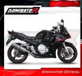 escape silenciador DOMINATOR homologado redondo compatible con la motocicleta Suzuki GSXF 650 2007  2016 5