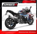 sistema de escape completo con silenciador DOMINATOR Full System titanio HP6 compatible con la motocicleta BMW M1000RR 2025  2026 4