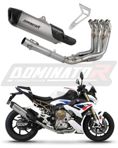 BMW M1000R 2022 - 2026 Sistema de escape Colector Silenciador Titanio HP6 + dB killer