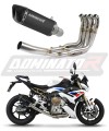 sistema de escape completo con silenciador DOMINATOR Full System HP6 negro compatible con la motocicleta BMW M1000R 2022  2026