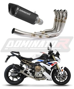 BMW M1000R 2022 - 2026 Sistema de escape Colector Silenciador HP6 NEGRO + dB killer