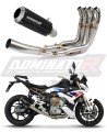 complete exhaust system with muffler DOMINATOR Full System GP BLACK fits to BMW M1000R 2022  2026