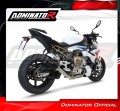 sistema de escape completo con silenciador DOMINATOR Full System HP6 negro compatible con la motocicleta BMW M1000R 2022  2026 4