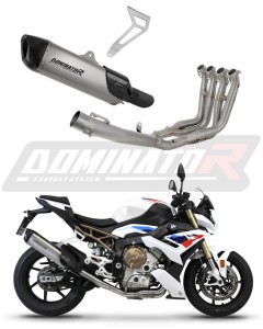 BMW S1000R 2021 - 2026 Titanio Sistema de escape Colector Silenciador Titanio HP6 + dB killer