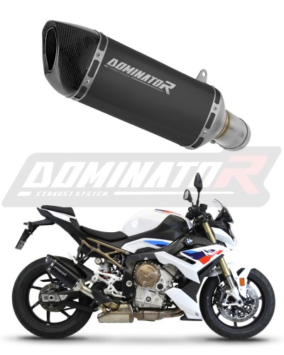 escape silenciador DOMINATOR HP6 negro compatible con la motocicleta BMW S1000R 2021  2026