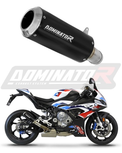 escape silenciador DOMINATOR GP negro compatible con la motocicleta BMW S1000RR 2019  2026
