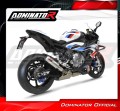 escape silenciador DOMINATOR GP compatible con la motocicleta BMW S1000RR 2019  2026 3