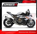 sistema de escape completo con silenciador DOMINATOR Full System titanio HP6 EX compatible con la motocicleta BMW M1000RR 2020  2024 5