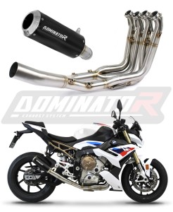 BMW S1000R 2021 - 2026 Sistema de escape Colector Silenciador GP NEGRO + dB killer medium