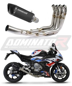BMW M1000RR 2020 - 2024 Sistema de escape Colector Silenciador HP6 NEGRO + dB killer medium
