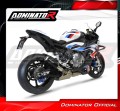 escape silenciador DOMINATOR GP negro compatible con la motocicleta BMW M1000RR 2020  2024 3