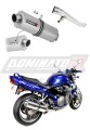 GSF 1200 BANDIT Exhaust SUZUKI Homologated EC Type approval  Street legal Approval Certificate Muffler Auspuff Sportauspuff Silencer Echappement Silencieux Scarico Scarichi Escape Wydech Tłumik OVAL 2001 - 2005 Dominator x