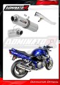 exhaust muffler DOMINATOR homologated road legal ROUND fits to GSF 1200 BANDIT 2001  2005 2