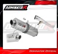 escape silenciador DOMINATOR homologado OVAL compatible con la motocicleta GSF 1200 BANDIT 2001  2005 3