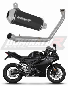 Yamaha YZF R125 2019 - 2020 Sistema de escape Colector Silenciador OV G2 NEGRO + dB killer