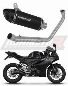 Yamaha YZF R125 2019 - 2020 Sistema de escape Colector Silenciador HP8 NEGRO + dB killer
