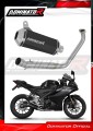 sistema de escape completo con silenciador DOMINATOR Full System OV G2 negro compatible con la motocicleta Yamaha YZF R125 2019  2020 2