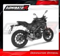 sistema de escape completo con silenciador DOMINATOR Full System OV G2 compatible con la motocicleta Yamaha MT 125 2021  2024 4