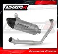 sistema de escape completo con silenciador DOMINATOR Full System titanio HP8 compatible con la motocicleta Yamaha MT 125 2021  2024 3