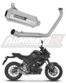 sistema de escape completo con silenciador DOMINATOR Full System OV G2 compatible con la motocicleta Yamaha MT 125 2020