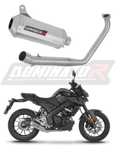 Yamaha MT 125 2020 Sistema de escape Colector Silenciador OV G2 + dB killer