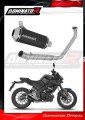 complete exhaust system with muffler DOMINATOR Full System OV G2 BLACK fits to Yamaha MT 125 2020  2