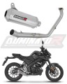 sistema de escape completo con silenciador DOMINATOR Full System OV G2 compatible con la motocicleta Yamaha MT 125 2024  2026