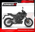 complete exhaust system with muffler DOMINATOR Full System HP8 BLACK fits to Yamaha MT 125 2024  2026 5