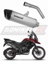 escape silenciador DOMINATOR titanio HP6 compatible con la motocicleta Triumph Tiger 800 XCA 2018  2020