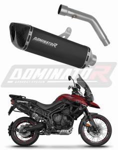 Triumph Tiger 800 XCA 2018 - 2020 Silenciador Escape HP6 NEGRO + dB killer