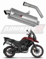 escape silenciador DOMINATOR P7 compatible con la motocicleta Triumph Tiger 800 XCA 2018  2020