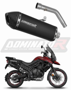 Triumph Tiger 800 XCA 2018 - 2020 Silenciador Escape HP7 NEGRO + dB killer