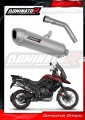escape silenciador DOMINATOR S6 compatible con la motocicleta Triumph Tiger 800 XCA 2018  2020 2
