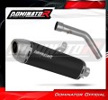 escape silenciador DOMINATOR S6 negro compatible con la motocicleta Triumph Tiger 800 XCA 2018  2020 3