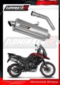 escape silenciador DOMINATOR P7 compatible con la motocicleta Triumph Tiger 800 XCA 2018  2020 2