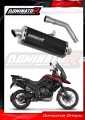 exhaust muffler DOMINATOR P7 BLACK fits to Triumph Tiger 800 XCA 2018  2020 2