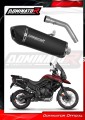 escape silenciador DOMINATOR HP7 negro compatible con la motocicleta Triumph Tiger 800 XCA 2018  2020 2