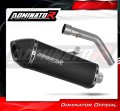 escape silenciador DOMINATOR HP7 negro compatible con la motocicleta Triumph Tiger 800 XCA 2018  2020 3