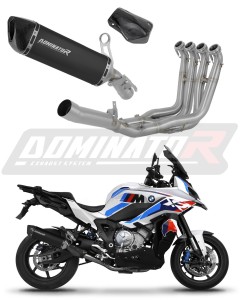 BMW S1000XR 2020 - 2026 Sistema de escape Colector Silenciador HP6 BLACK + dB killer