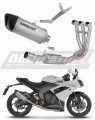 escape silenciador DOMINATOR titanio HP6 compatible con la motocicleta Triumph Daytona 660 2024  2026