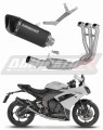 escape silenciador DOMINATOR HP6 negro compatible con la motocicleta Triumph Daytona 660 2024  2026