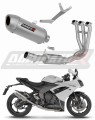 escape silenciador DOMINATOR S6 compatible con la motocicleta Triumph Daytona 660 2024  2026