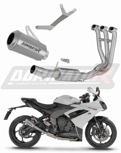 Triumph Daytona 660 2024 - 2026 Sistema de escape Colector Silenciador GPS + dB killer