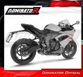 escape silenciador DOMINATOR titanio HP8 compatible con la motocicleta Triumph Daytona 660 2024  2026 4