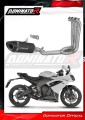 escape silenciador DOMINATOR HP8 negro compatible con la motocicleta Triumph Daytona 660 2024  2026 2