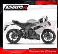 escape silenciador DOMINATOR HP8 negro compatible con la motocicleta Triumph Daytona 660 2024  2026 5