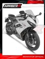 escape silenciador DOMINATOR HP8 negro compatible con la motocicleta Triumph Daytona 660 2024  2026 6