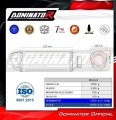 escape silenciador DOMINATOR S6 compatible con la motocicleta Triumph Daytona 660 2024  2026 7